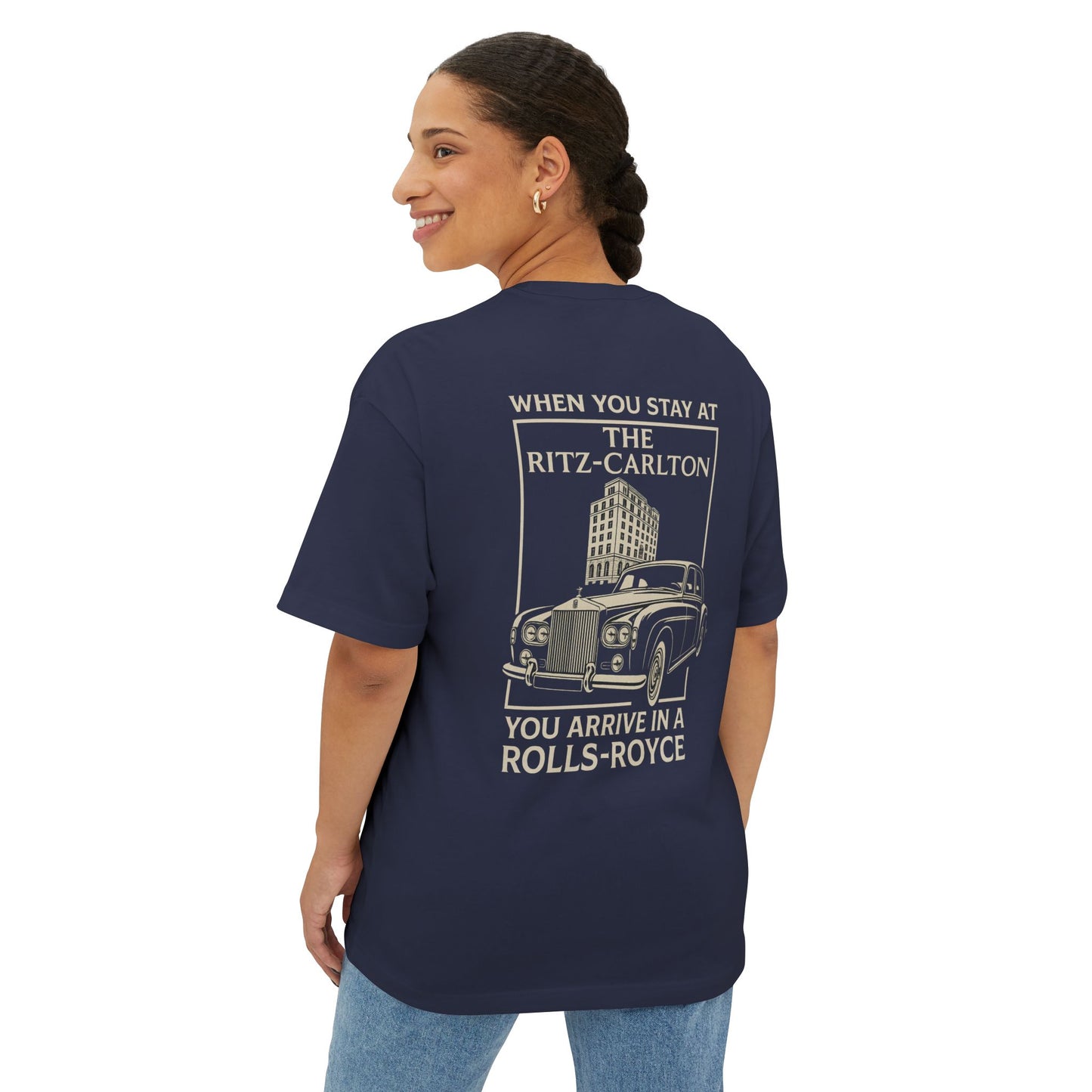 Ritz-Carlton Vintage Boxy Tee, Unisex Oversized Shirt, Retro Graphic Tee, [...]