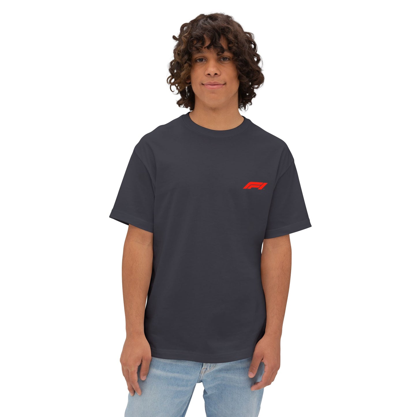 Oversized Formula 1 Racing T-Shirt x Hublot F1 Watch Graphic Tee for Motorsport Fans