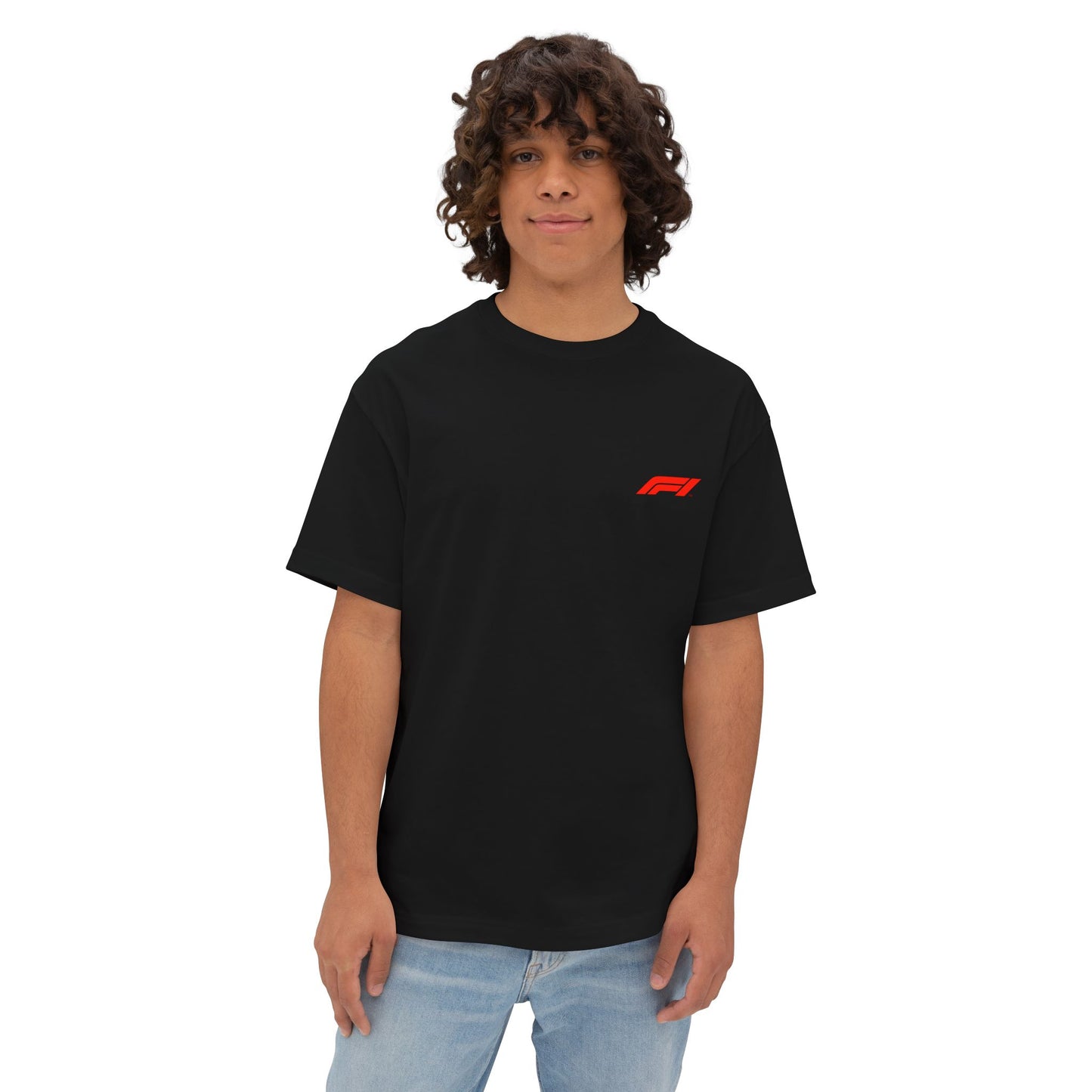Oversized Formula 1 Racing T-Shirt x Hublot F1 Watch Graphic Tee for Motorsport Fans