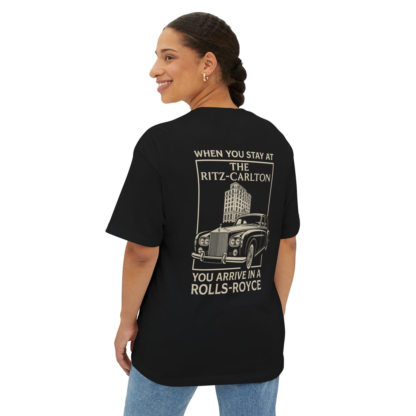 Ritz-Carlton Vintage Boxy Tee, Unisex Oversized Shirt, Retro Graphic Tee, [...]