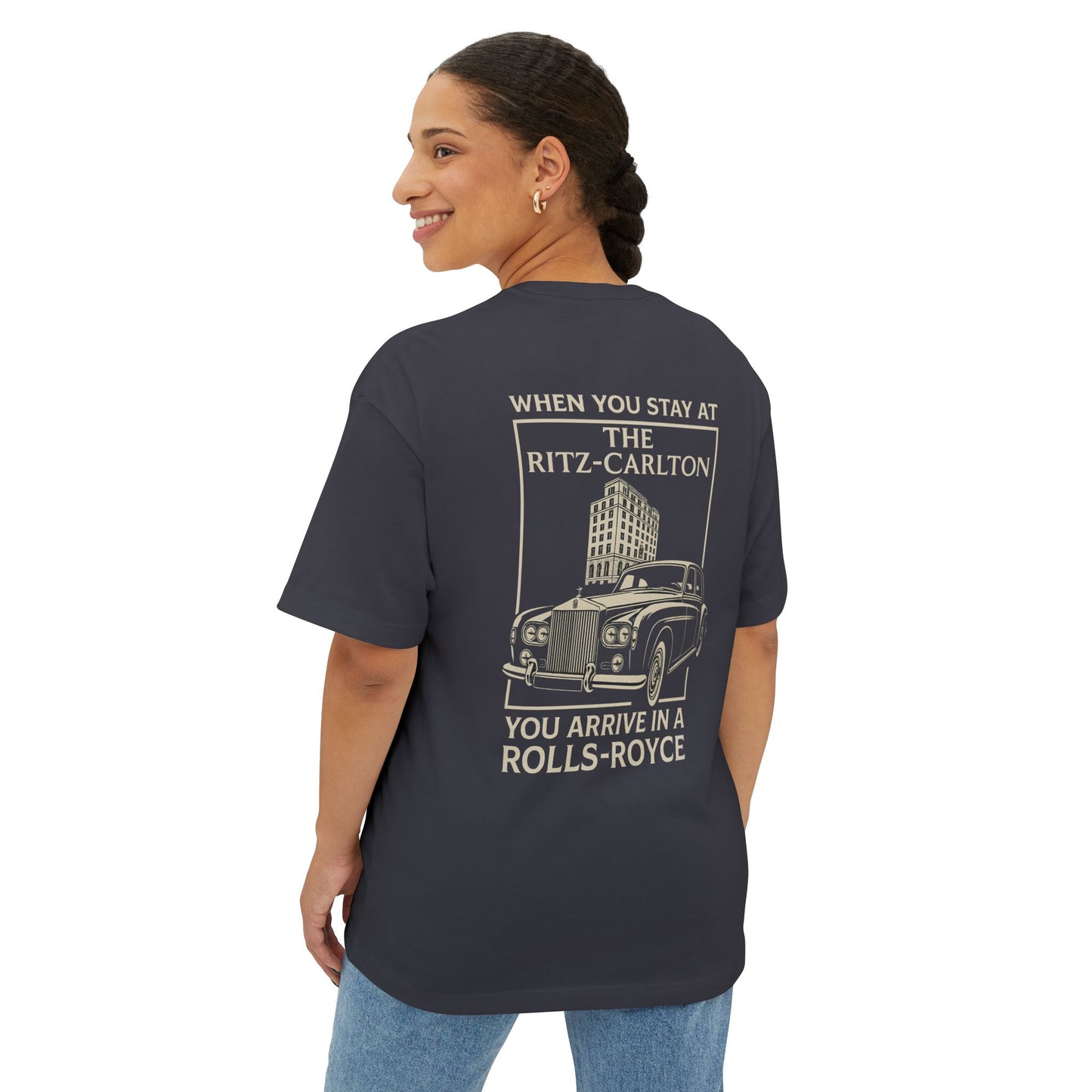 Ritz-Carlton Vintage Boxy Tee, Unisex Oversized Shirt, Retro Graphic Tee, [...]